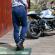 Pantaloni moto femei w-tec alfreda ce albastru, m