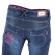 Pantaloni moto femei w-tec alfreda ce albastru, m