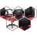 Scaun birou gaming nordhold ullr - gri,