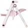 Scaun de masa chipolino super chef 2 in 1 pink marshmallow
