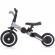 Tricicleta si bicicleta chipolino smarty 2 in 1 grey