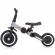 Tricicleta si bicicleta chipolino smarty 2 in 1 grey