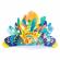 Joc creativ diy carnavalul rio, djeco