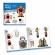 Joc creativ diy ceasul robot, djeco