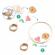 Joc creativ diy coronita cu flori dalia, djeco