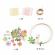 Joc creativ diy coronita cu flori dalia, djeco