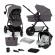Carucior multifunctional kinderkraft xmoov, 3 in 1, dark grey