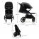 Carucior sport, ultra compact, kinderkraft mitzy, 0-22 kg, black ink