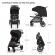 Carucior sport kinderkraft grande plus, black