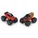 Monster jam set 2 masinute metalice lumberjack si axe scara 1:64