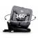 Scaun auto kinderkraft i-grow i-size 40-150 cm, grey