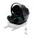 Scoica auto kinderkraft i-care i-size 40-87 cm, rwf, graphite black