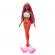 Barbie dreamtropia papusa sirena cu par magenta si coada portocalie