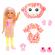 Barbie papusa chelsea cutie reveal maimutica