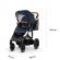 Carucior 3 in 1 kinderkraft prime 2 3in1 mink pro navy
