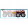 Hot wheels monster truck masinuta twister tredz 5 alarm scara 1:43