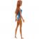 Papusa barbie satena cu costum de baie albastru