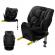 Scaun auto kinderkraft i-fix, i-size 40-150 cm, graphite black