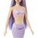 Barbie dreamtopia papusa sirena cu par mov si coada mov