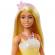 Barbie papusa barbie cu parul blond si galben