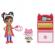 Gabbys dollhouse set papusa 9.7cm cu pisicuta studioul de arta a lui gabby