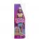 Papusa barbie fashionista cu par albastru platinat si top sport