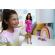 Papusa barbie fashionista satena cu rochie roz