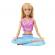 Papusa barbie made to move blonda cu top mov
