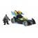 Fisher price imaginext dc super friends vehicul cu figurina batman cu costum gri