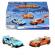 Hot wheels set 2 masinute metalice pull back gt-scorcher si porsche 911 gt3 1:43