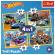 Puzzle trefl 4in1 hot wheels vehicule