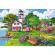 Puzzle trefl din lemn 500+1 piese portul in timpul verii
