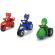 Eroi in pijamale set 3 motociclete cu figurina scara 1:64