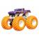 Hot wheels monster truck glow in the dark masinuta hotweiler scara 1:64