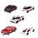 Majorette masinute metalice pachet cadou toyota 5 masini