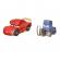 Cars3 set 2 masinute metalice cave fulger mcqueen si pitstoposaurus