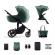 Carucior 2 in 1 kinderkraft prime 2, dark green
