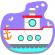 Puzzle trefl baby clasic vehicule pentru transport 8 piese