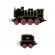 Thomas locomotiva cu vagon push along hiro