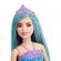 Barbie dreamtopia papusa printesa cu par albastru