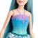 Barbie dreamtopia papusa printesa cu par albastru