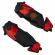 Briceag de vanatoare ideallstore®, fire fighter, 21 cm, otel inoxidabil, negru, husa inclusa