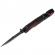 Briceag de vanatoare ideallstore®, fire fighter, 21 cm, otel inoxidabil, negru, husa inclusa