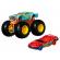 Hot wheels monster truck si masinuta metalica night shifter