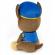 Patrula catelusilor gund plus chase 15cm