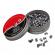 Set 200 alice de plumb ideallstore®, straight shot, ascutite, calibru 5.5 mm, argintii