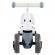Bicicleta fara pedale zebra ecotoys