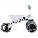Bicicleta fara pedale zebra ecotoys