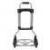Carut pliabil total, din aluminiu, usor,  cu roti pliabile, inaltime reglabila, pentru marfa