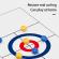 Joc de curling pentru masa, joc interactiv pentru copii si familie